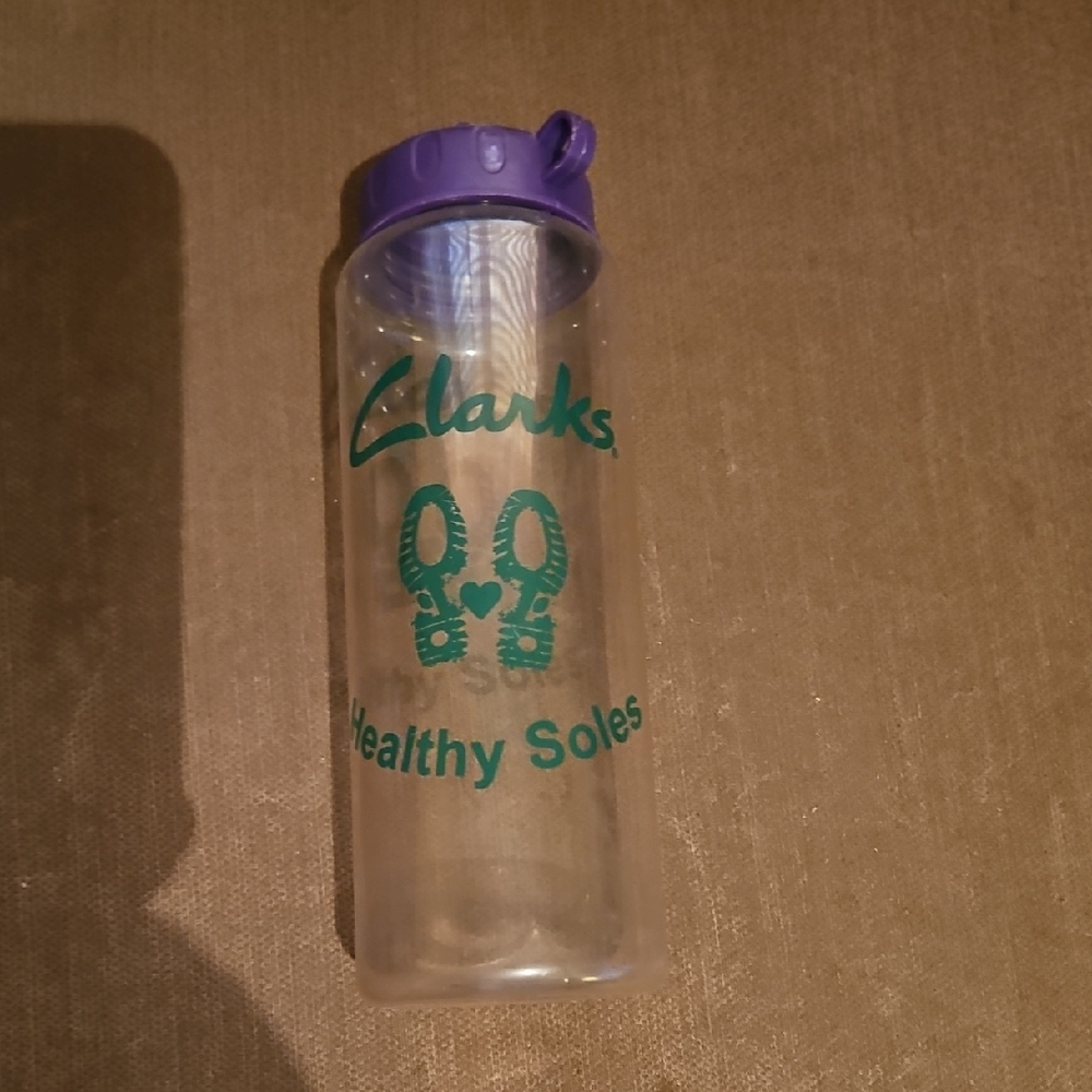 Clarks Transparent Water Bottle